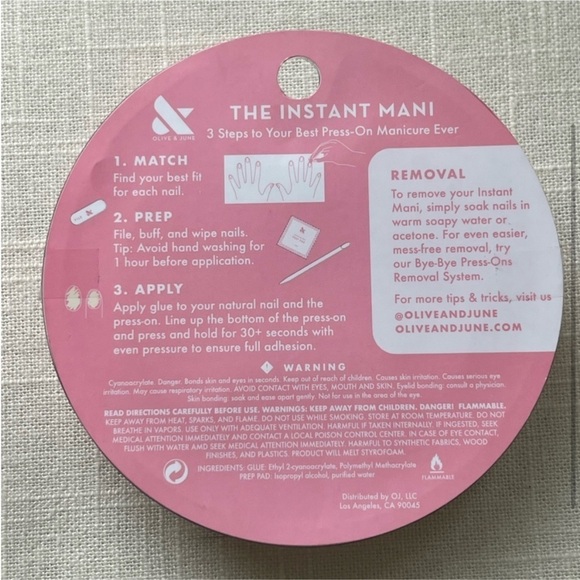 Olive and June INSTANT MANI press on nails - Picture 3 of 3